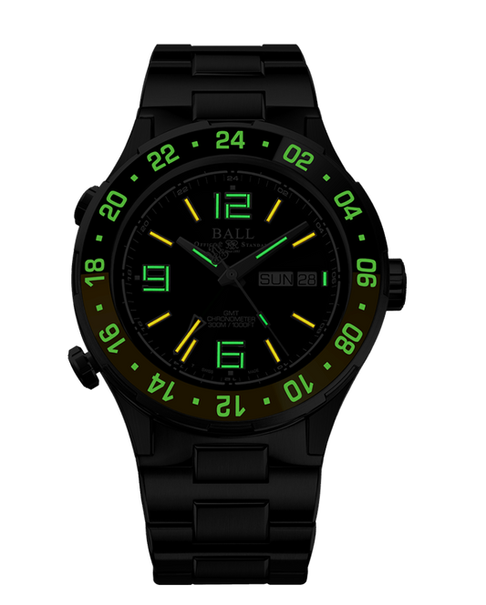 Ball Roadmaster Marine GMT DG3000A-S15C-BK