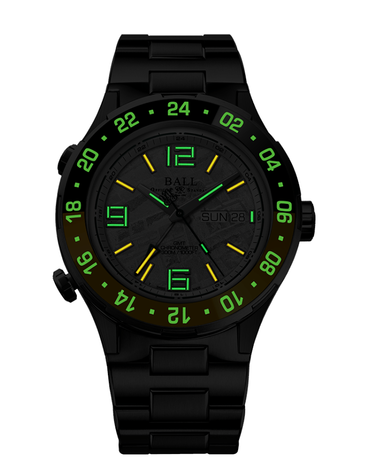 Ball Roadmaster Marine GMT Meteorite (42mm) DG3000A-S15C-MSL