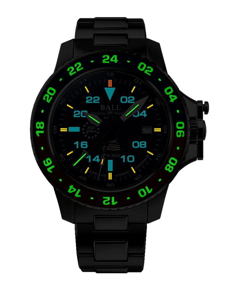 Ball Engineer Hydrocarbon AeroGMT II Patriot DG2018C-S24C-ABE