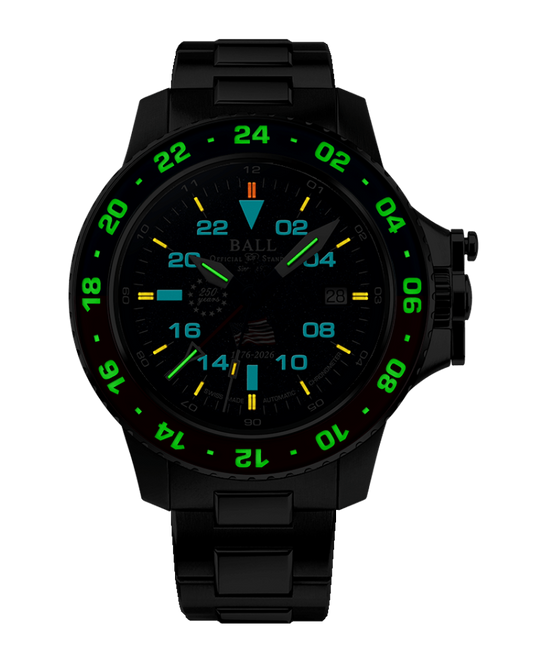 Ball Engineer Hydrocarbon AeroGMT II Patriot DG2018C-S24C-ABE