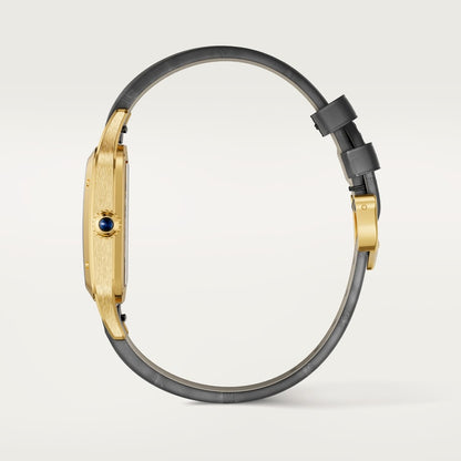 Cartier Santos-Dumont skeleton watch equipped with a micro-rotor WHSA0043