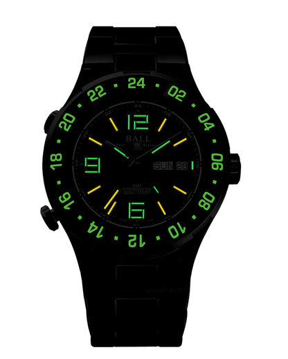 Ball Roadmaster Marine GMT DG3000A-S16C-BE
