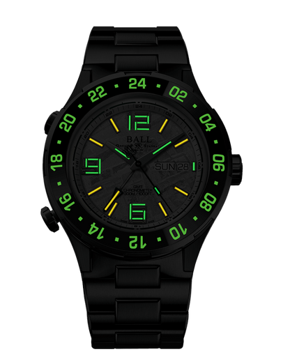 Ball Roadmaster Marine GMT Meteorite DG3000A-S16C-MSL