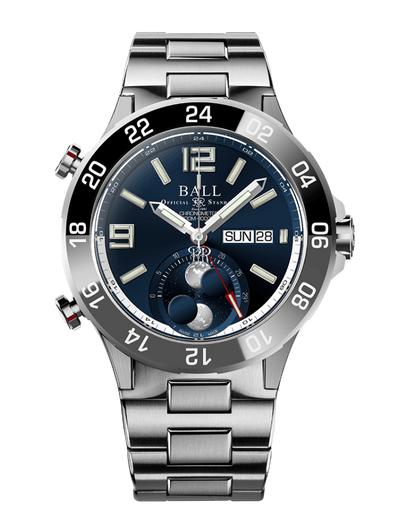 Ball Roadmaster Marine GMT Moon Phase (42mm) DG3220A-S9C-BE
