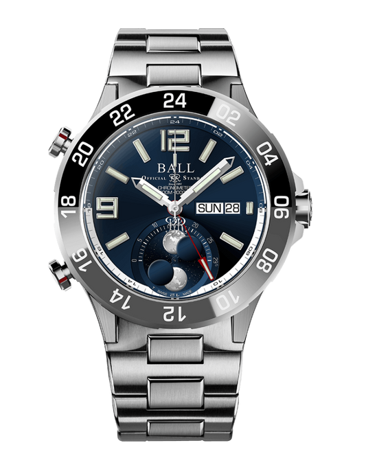 Ball Roadmaster Marine GMT Moon Phase (42mm) DG3220A-S9C-BE