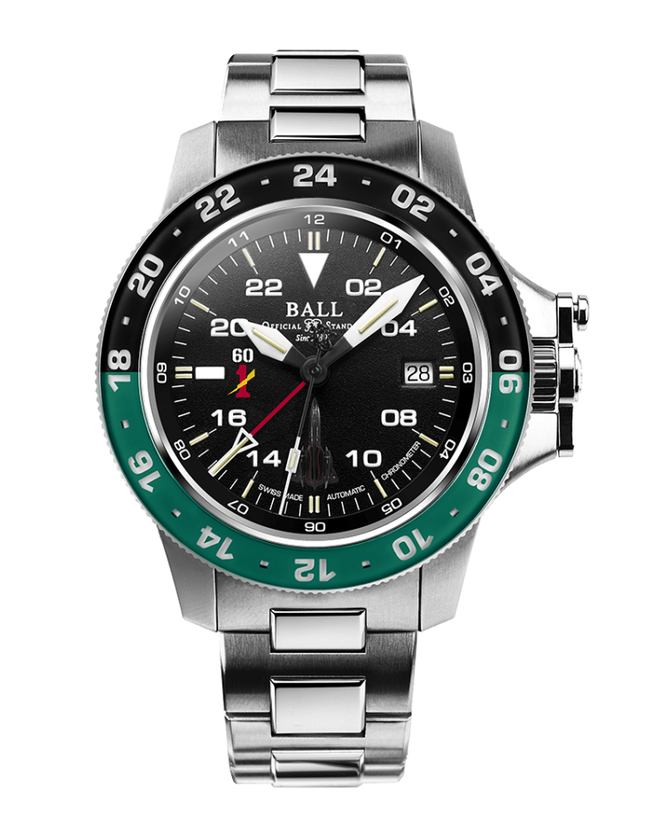 Ball Engineer Hydrocarbon AeroGMT II Blackbird DG2118C-S27C-BK