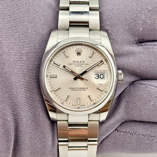 Pre-Owned Rolex Date 34mm 115200