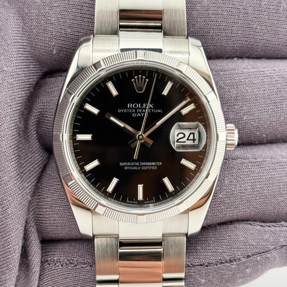 Pre-Owned Rolex Date 34mm 115210