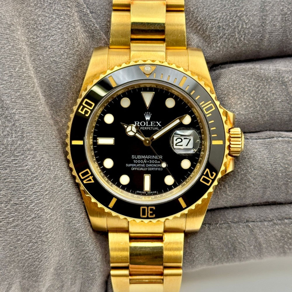 Pre-Owned Rolex Submariner 116618LN