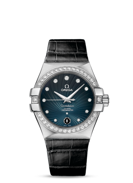 Ladies Omega Constellation Chronometer 35mm 123.18.35.20.56.001 Watch