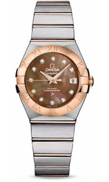 Ladies Omega Constellation Chronometer 27 mm Womens 123.20.27.20.57.001 Watch