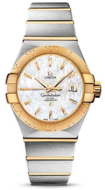 Omega Constellation Co-Axial 31 MM Ladies Stainless Steel - Yellow gold Watch 123.20.31.20.05.002