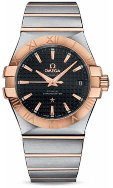 Ladies Omega Constellation Black Dial 123.20.35.20.01.001 Watch