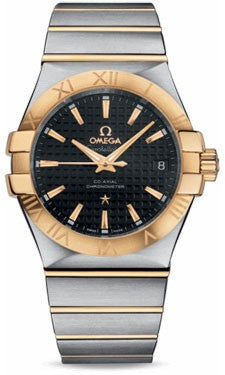 Ladies Omega Constellation Black Dial 123.20.35.20.01.002 Watch