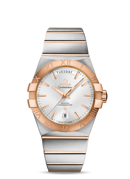 Men's Omega Constellation Day-Date 123.20.38.22.02.001 Watch