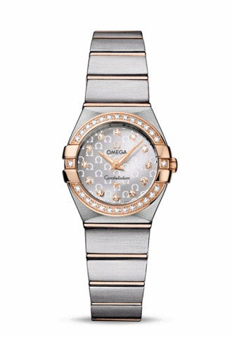 Omega Ladies' Constellation Brushed Quartz 123.25.24.60.52.001 Watch