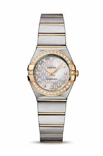 Omega Ladies' Constellation Brushed Quartz 123.25.24.60.52.002 Watch