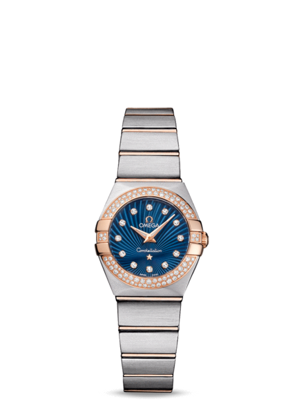 Ladies Omega Constellation Brushed Quartz Womens 123.25.24.60.53.001 Watch