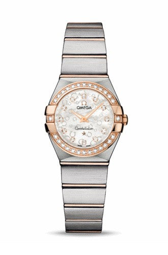 Omega Ladies' Constellation Brushed Quartz 123.25.24.60.55.009 Watch