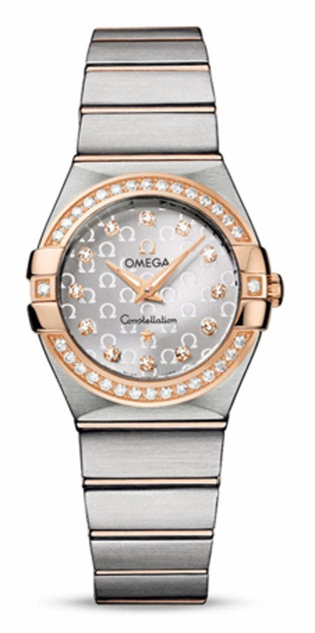 Omega Ladies' Constellation Brushed Quartz 123.25.27.60.52.001 Watch