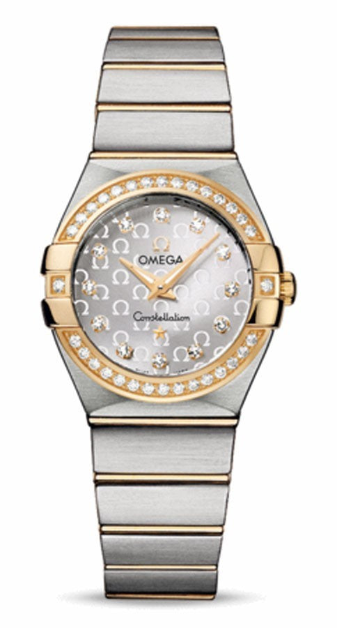 Omega Ladies' Constellation Brushed Quartz 123.25.27.60.52.002 Watch