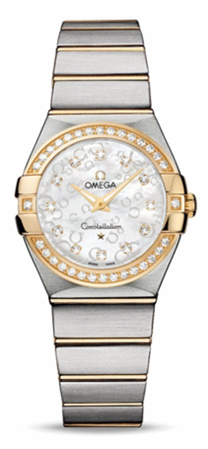 Omega Ladies' Constellation Brushed Quartz 123.25.27.60.55.010 Watch