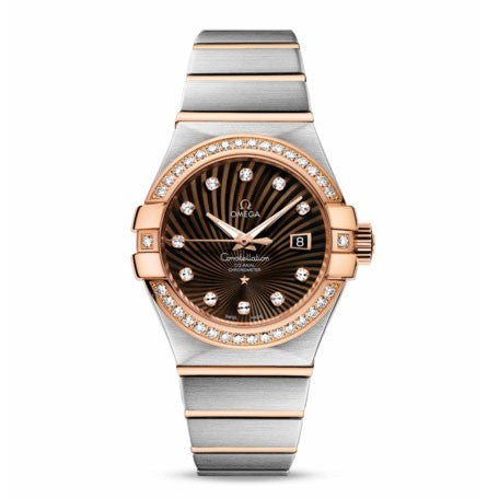 Ladies Omega Constellation Brushed Chronometer 123.25.31.20.63.001 Watch