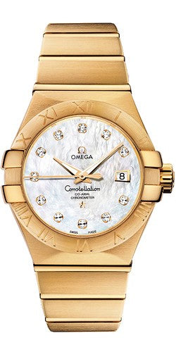 Ladies Omega Constellation Brushed Chronometer 123.50.31.20.55.002 Watch