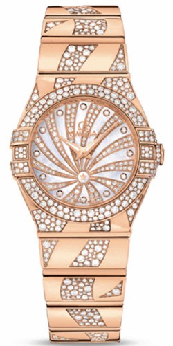 Omega Ladies' Constellation Luxury Edition 123.55.27.60.55.011 Watch