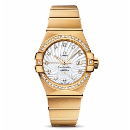 Ladies Omega Constellation Brushed Chronometer 123.55.31.20.55.002 Watch