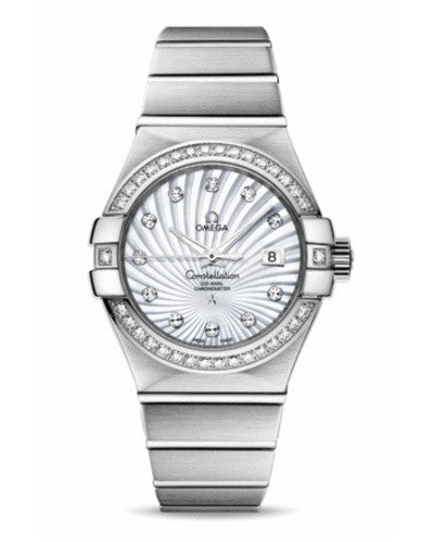 Ladies Omega Constellation Brushed Chronometer 123.55.31.20.55.003 Watch