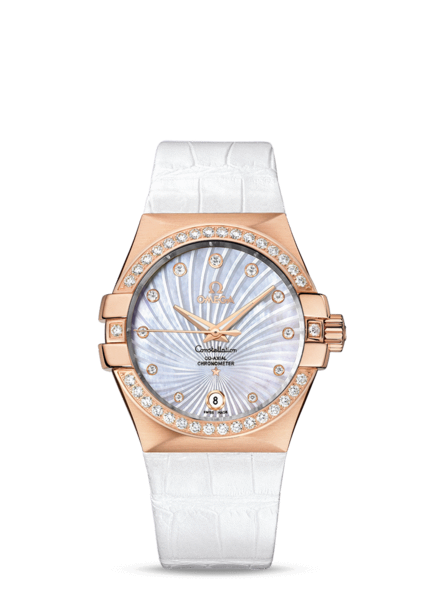 Ladies Omega Constellation Chronometer Womens 123.58.35.20.55.003 Watch