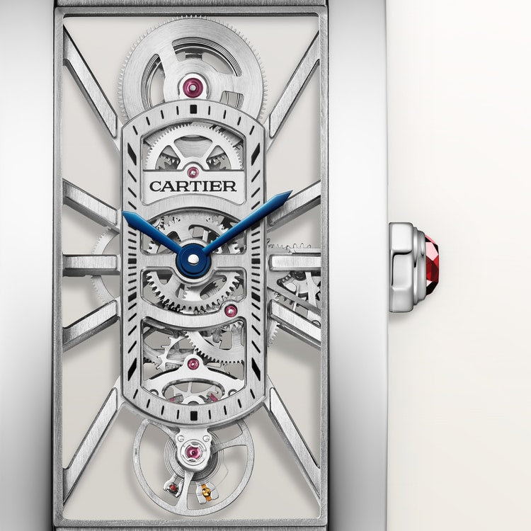 Cartier Tank Américaine Skeleton Watch WHTA0041