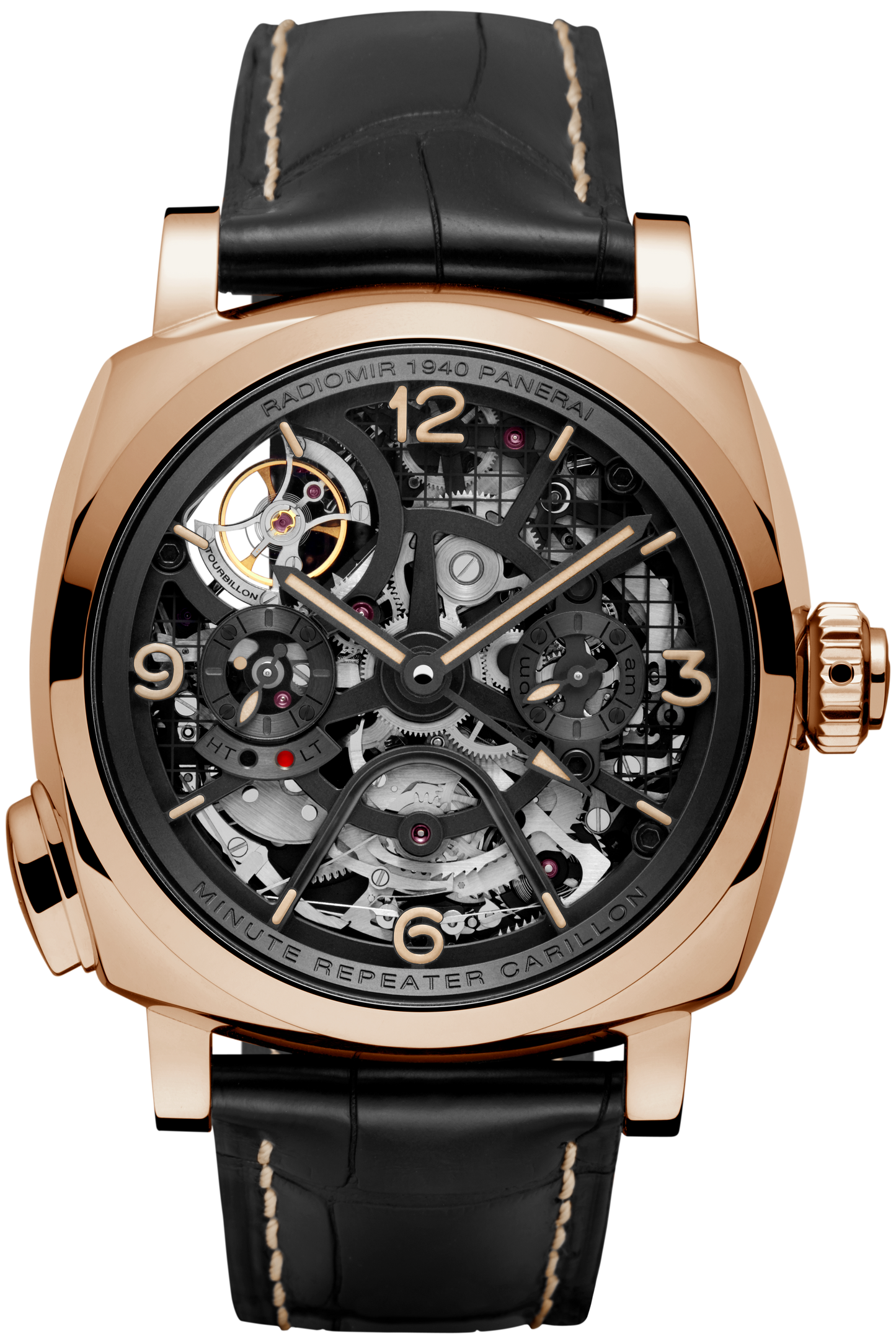 Radiomir Minute Repeater Tourbillon GMT 49 mm
