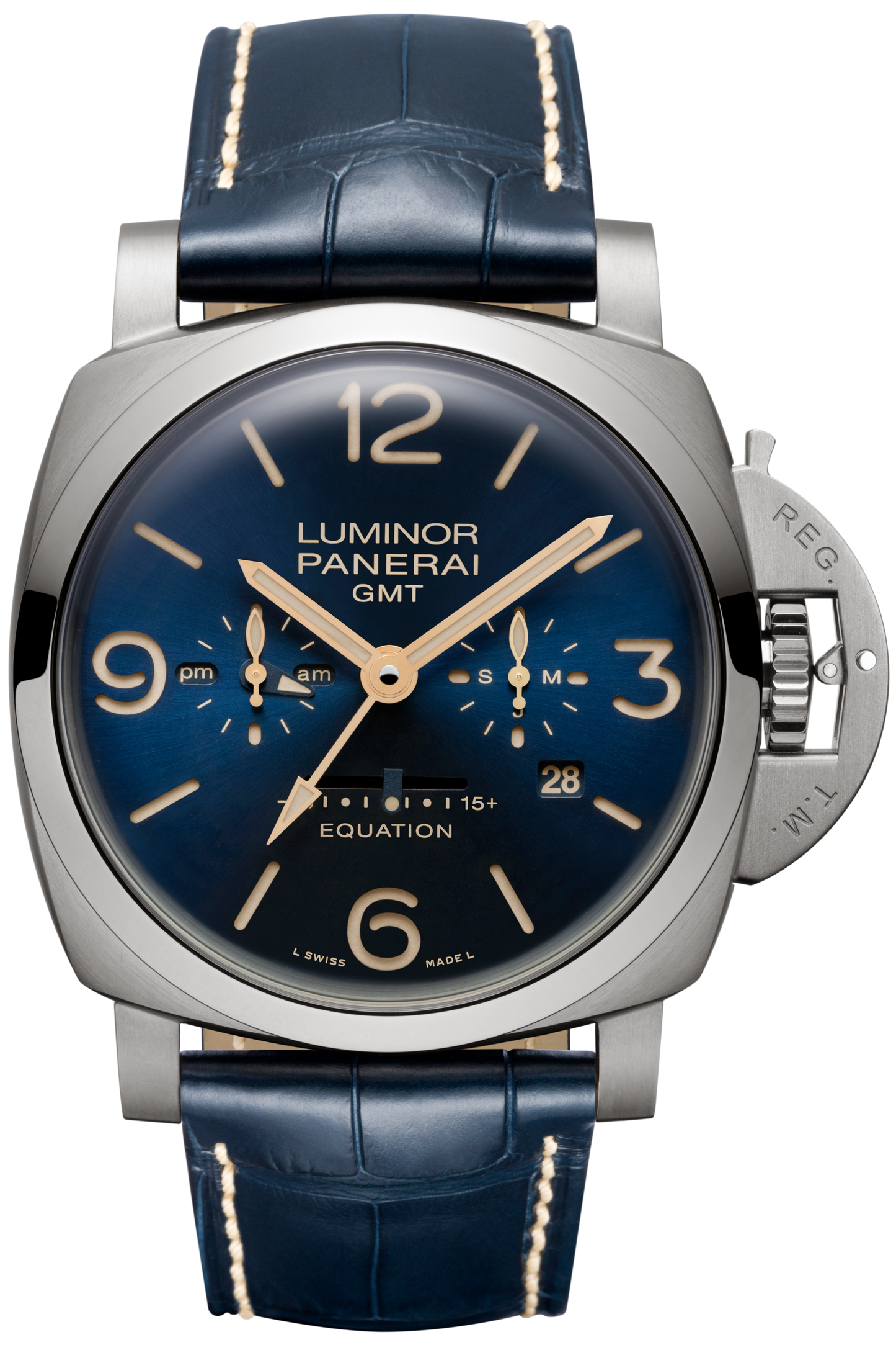 Luminor Equation of Time GMT Titanio 47 mm