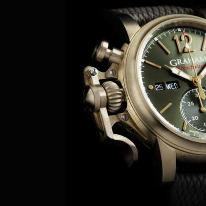 Graham CHRONOFIGHTER VINTAGE BRONZE & GREEN 2CVAK.G02A