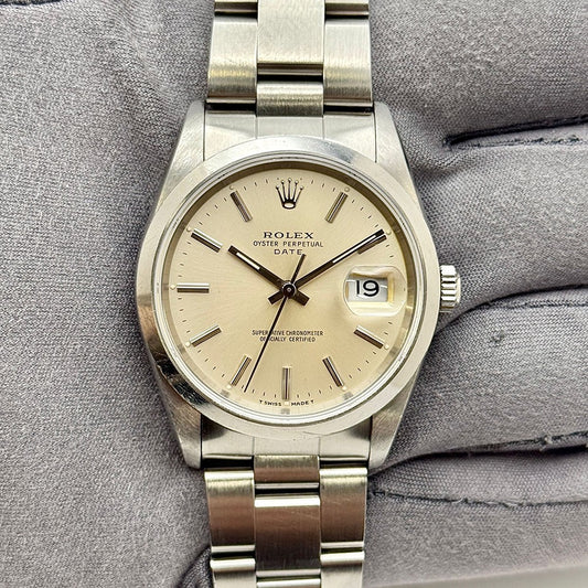 Pre-Owned Rolex Date 34mm 15200