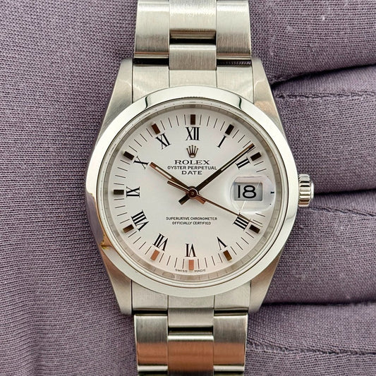 Pre-Owned Rolex Date 34mm 15200