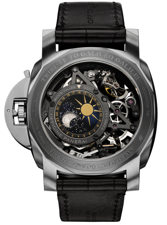 Luminor Tourbillon Moon Phases Equation of Time GMT - L’Astronomo 50 mm