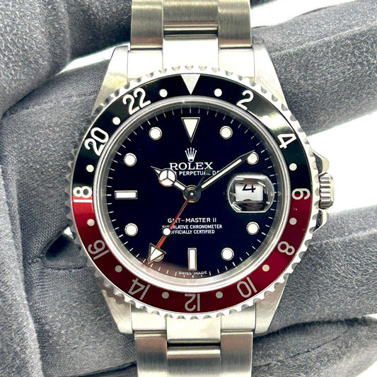 Pre-Owned Rolex GMT-Master II 16710 "COKE"