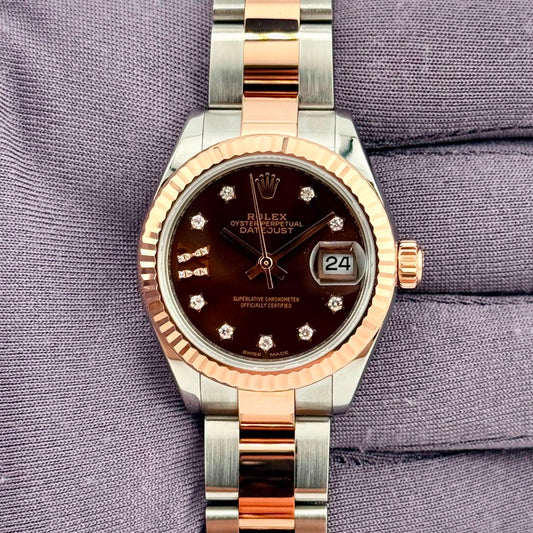Pre-Owned Rolex Datejust Lady 28mm 279171