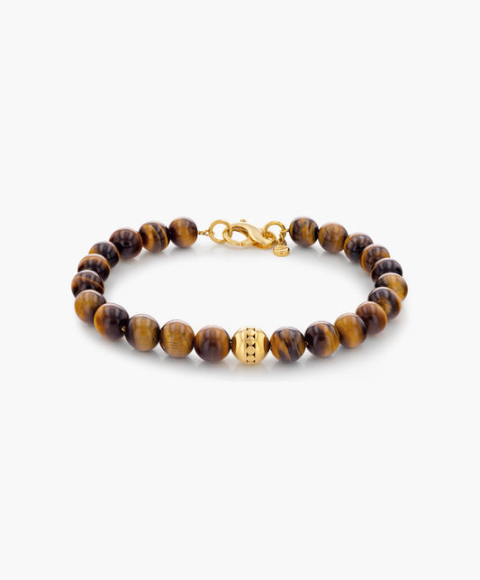 Movado Men's Beaded Bracelet 1840375