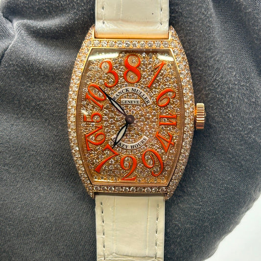 Pre-Owned Franck Muller Cintree Curvex Crazy Hours 5850 CH D CD