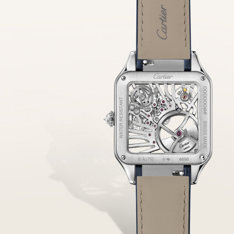 Cartier Santos-Dumont skeleton watch HPI01826