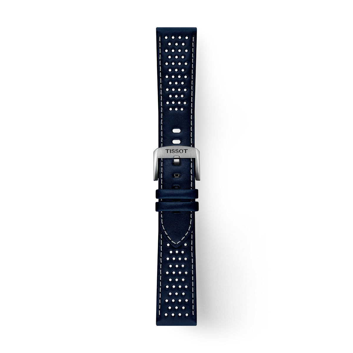 Tissot Official Blue Leather Strap Lugs 22mm T852051015