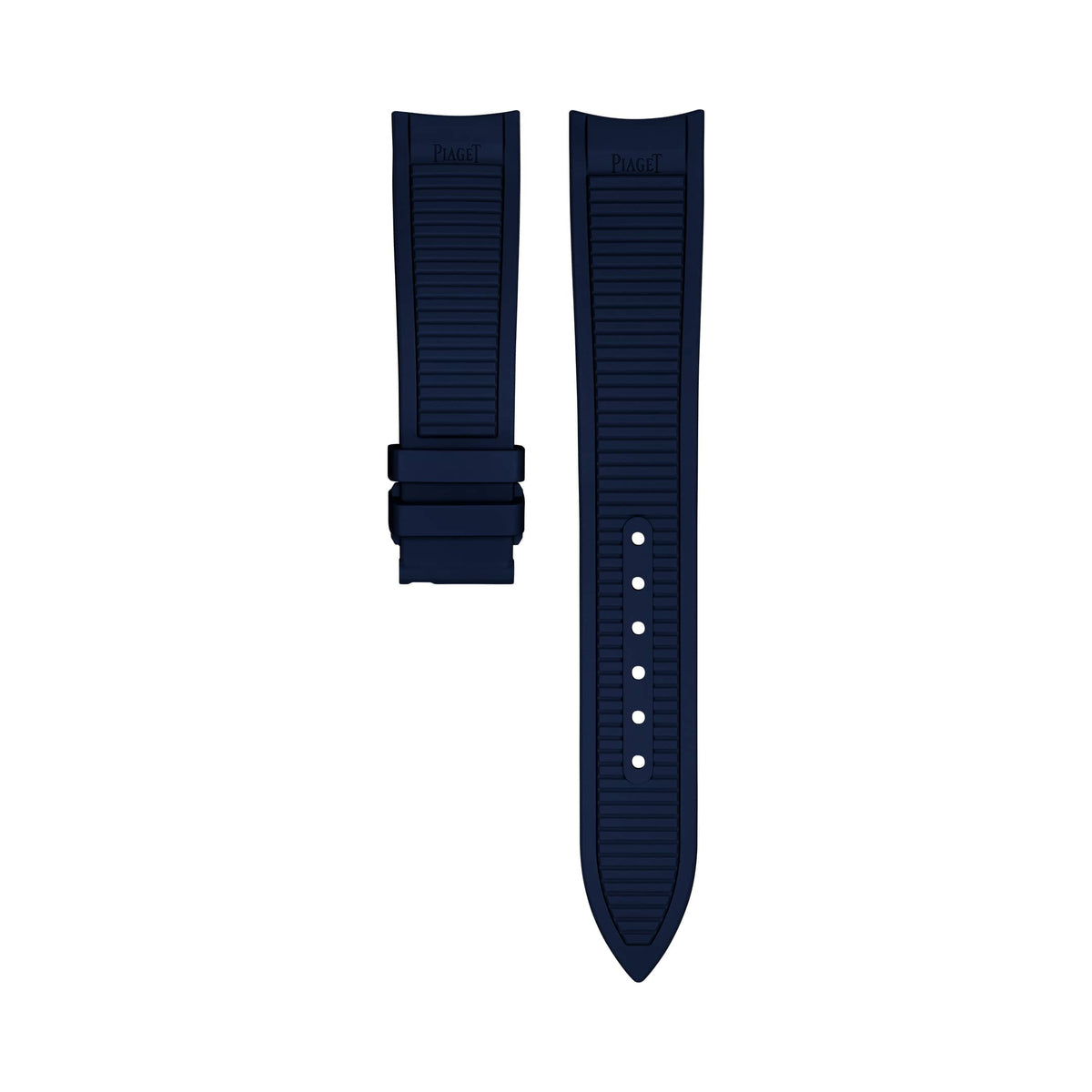 Piaget Polo 36mm Blue Rubber Strap MXE0VLZD