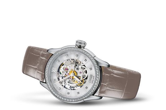 Oris Artelier Skeleton Diamonds 01-560-7604-4919-07-5-16-61FC