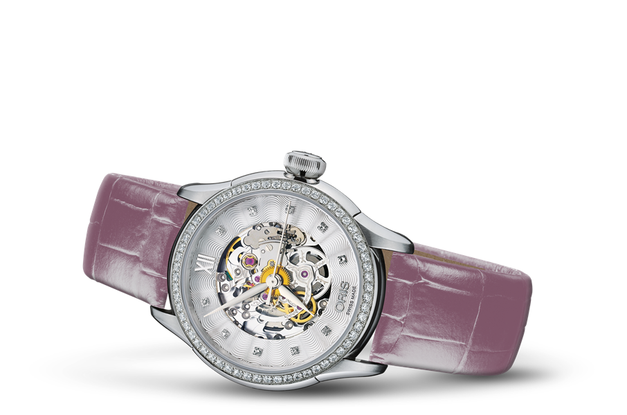 Oris Artelier Skeleton Diamonds 01-560-7604-4919-07-5-16-62FC