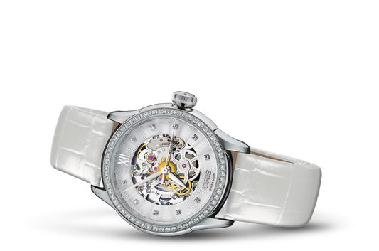 Oris Artelier Skeleton Diamonds 01-560-7604-4919-07-5-16-67FC