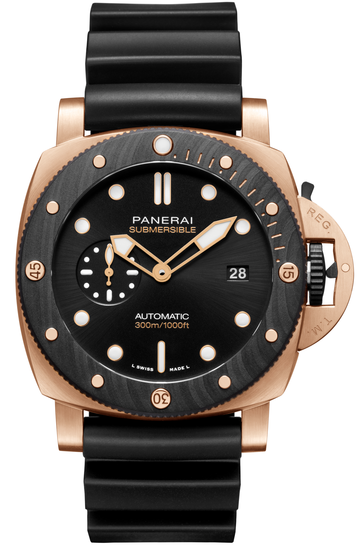 Submersible QuarantaQuattro Goldtech™ OroCarbo 44 mm